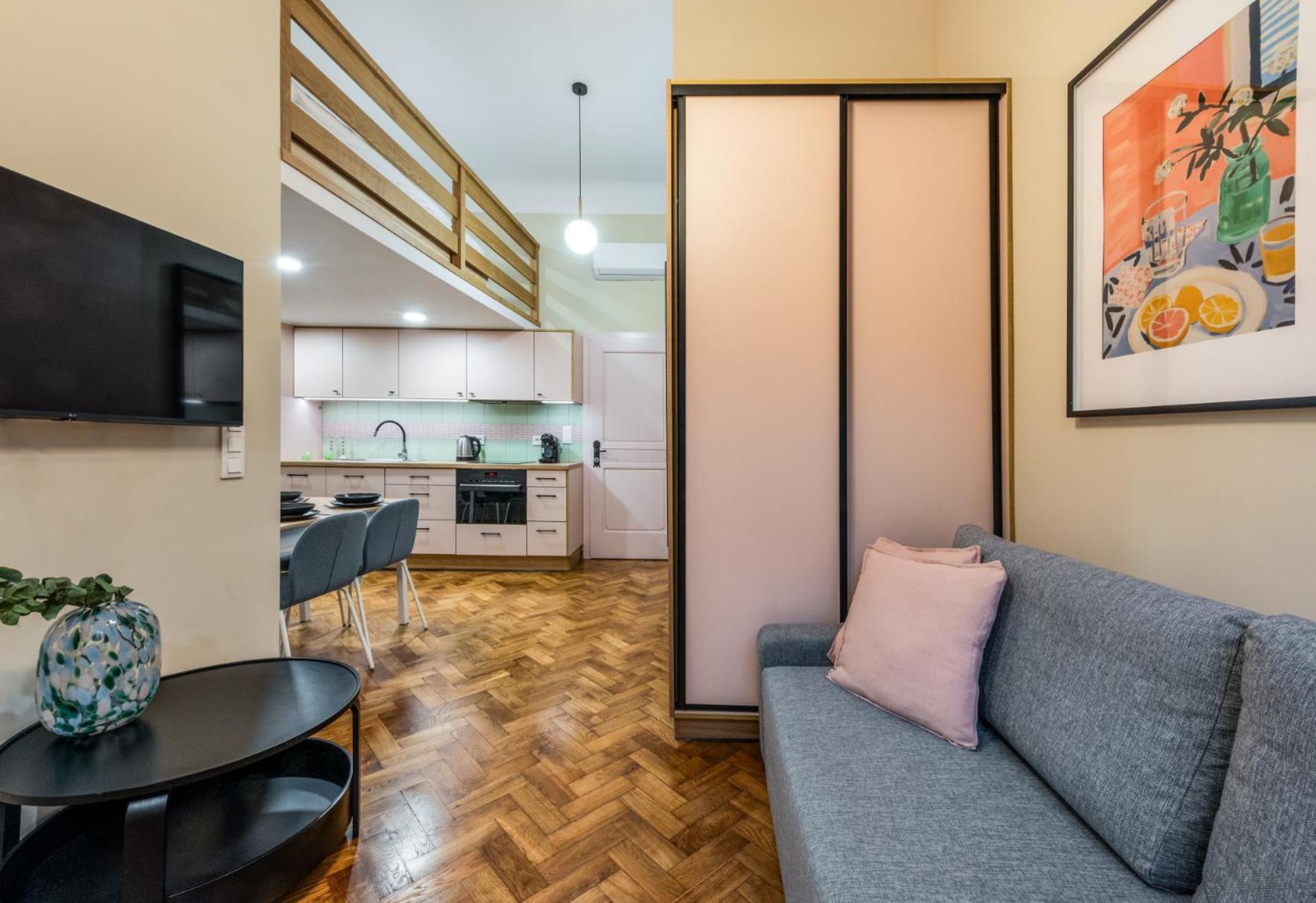 Pastell Apartments 克拉科夫 外观 照片