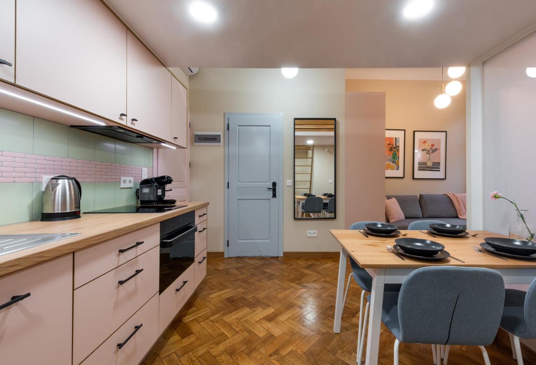 Pastell Apartments 克拉科夫 外观 照片